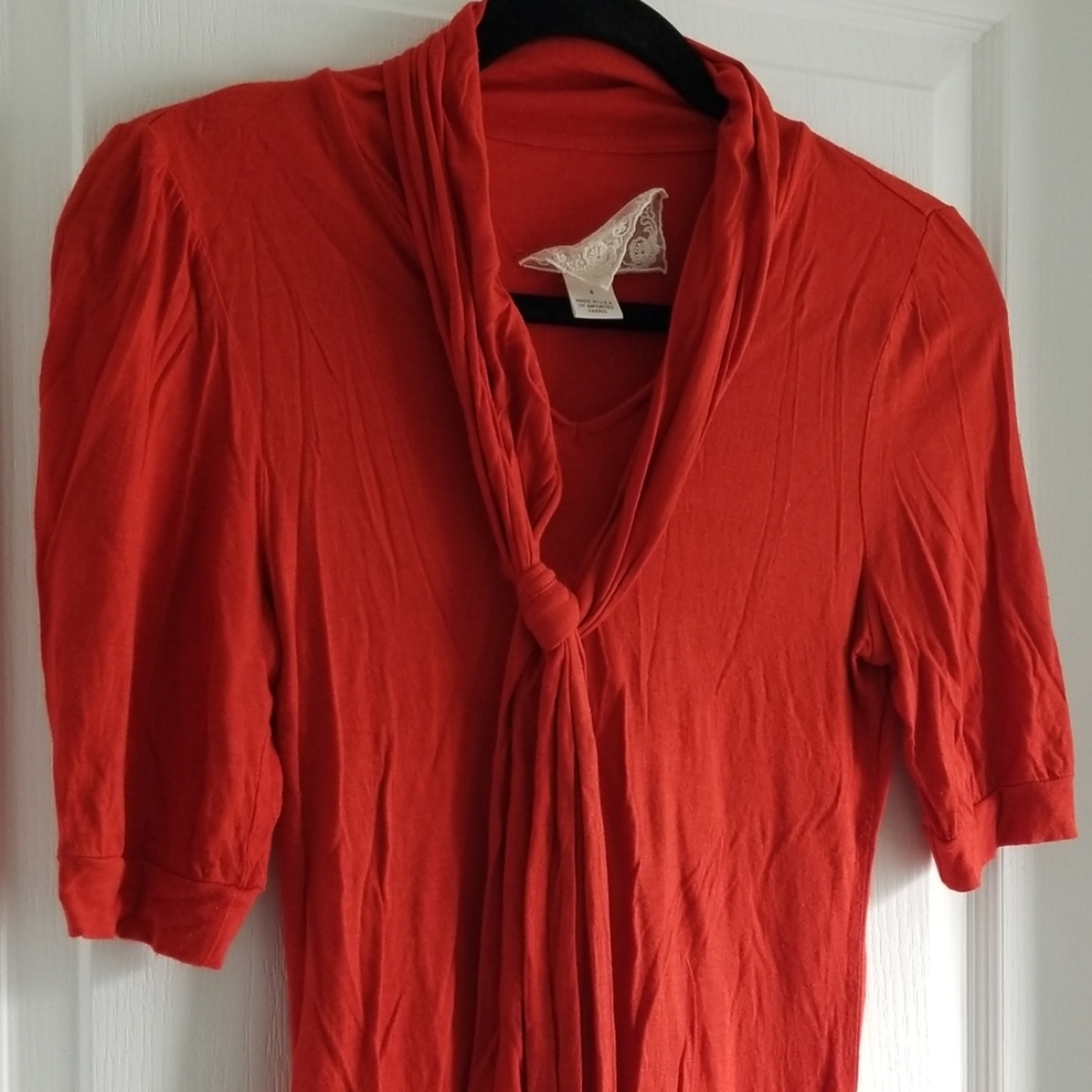 Orange Anthro top